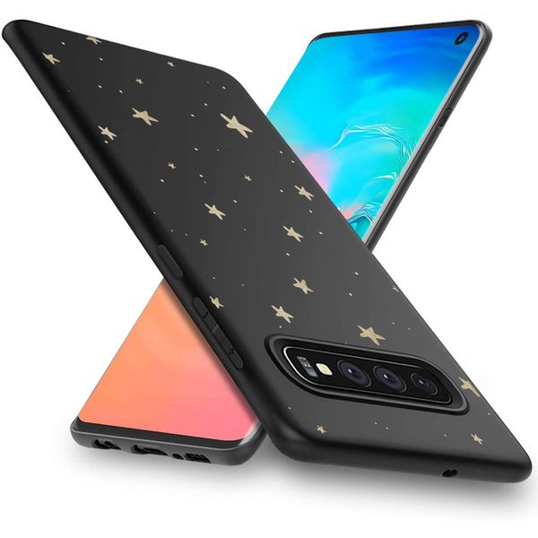 imoshion Coque Design Samsung Galaxy S10 - Etoiles / Noir