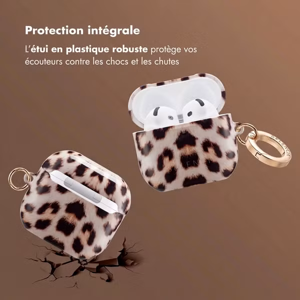 Selencia Coque Vivid  Apple Airpods 4 - Wild Leo