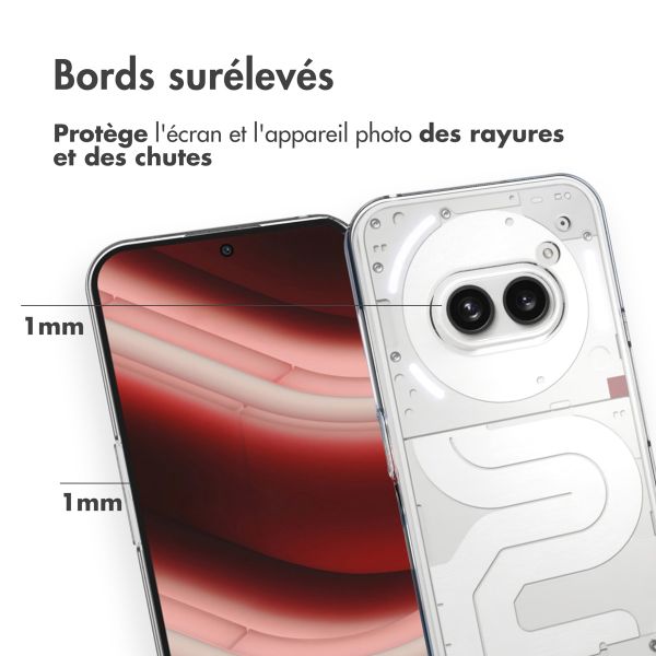 Accezz Coque Clear Nothing Phone (2a) / (2a) Plus - Transparent