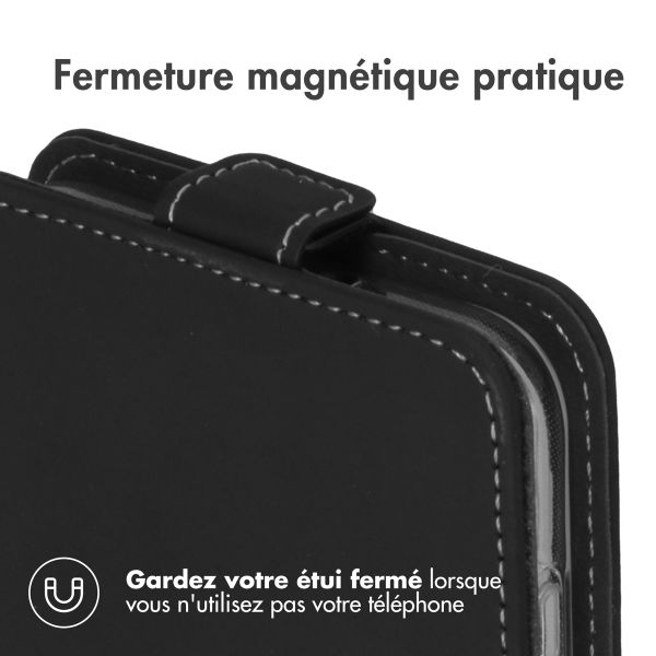 Accezz Étui à rabat pour Samsung Galaxy S23 - Noir