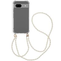 imoshion Coque avec dragonne + bracelet - Perles Google Pixel 8a - Transparent