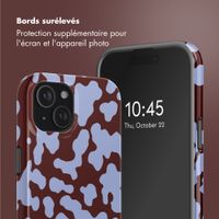 Selencia Coque arrière Vivid avec MagSafe Apple iPhone 15 - Moo'd Lavender Glow