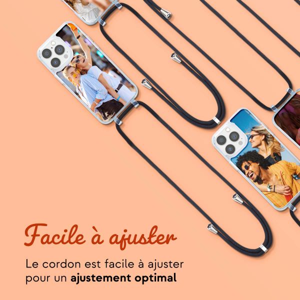 Concevez votre Coque MagSafe avec cordon amovible Apple iPhone 13 Pro Max - Transparent