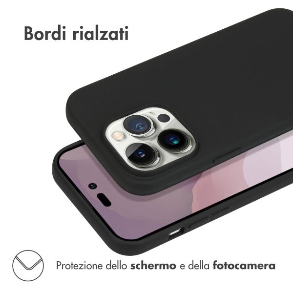 imoshion Coque Couleur Apple iPhone 14 Pro - Noir