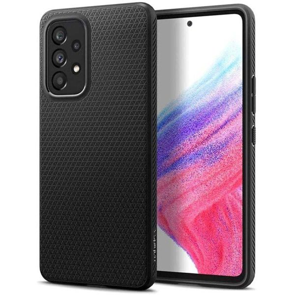 Spigen Coque Liquid Air Samsung Galaxy A53 - Noir