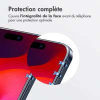 Accezz Protecteur d’écran en verre trempé + Applicateur Apple iPhone 17 Pro