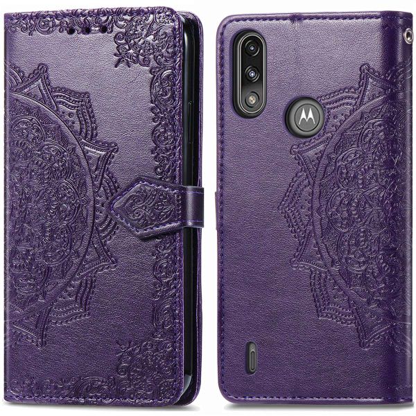 imoshion Etui de téléphone portefeuille Moto E7i Power - Violet