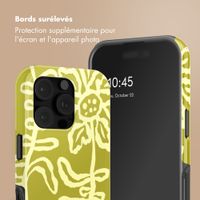 Selencia Coque arrière Vivid Apple iPhone 16 Pro - Chalky Bloom