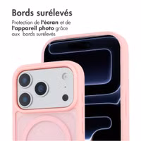 imoshion Coque Color Guard avec MagSafe Apple iPhone 17 Pro - Rose clair