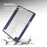 imoshion Coque tablette rigide Trifold Samsung Galaxy Tab S6 Lite (2020/2022/2024) - Bleu foncé