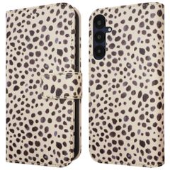 imoshion Étui de téléphone portefeuille Design Samsung Galaxy A25 (5G) - Black And White Dots