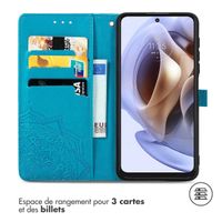 imoshion Etui de télephone Mandala Motorola Moto G14 - Turquoise