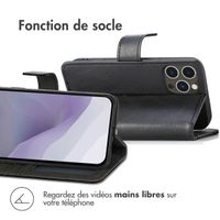 imoshion Étui de télephone portefeuille Apple iPhone 14 Pro Max - Noir