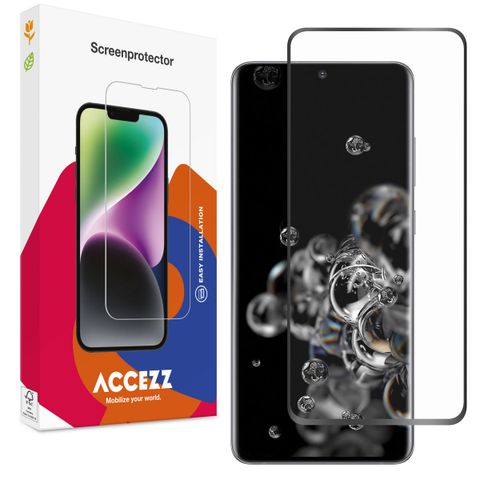 Accezz Protection d'écran en verre trempé Full Cover Samsung Galaxy S20 Ultra