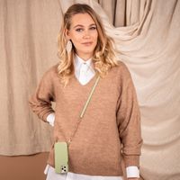 Selencia Coque Aina Serpent avec corde Samsung Galaxy S22 Plus - Vert