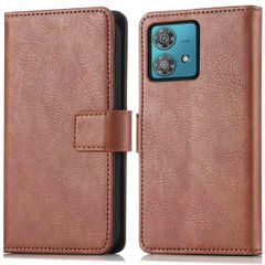 imoshion Étui de télephone portefeuille Motorola Edge 40 Neo - Marron