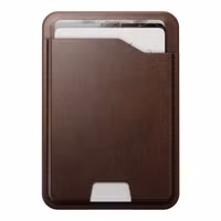 Nomad Portefeuille Mag en cuir avec Apple Find My Tracking - Brown