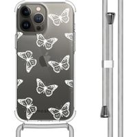 imoshion Coque Design avec cordon iPhone 13 Pro Max - Butterfly