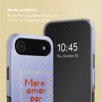 Selencia Coque arrière Vivid avec MagSafe Apple iPhone Air - More Amor