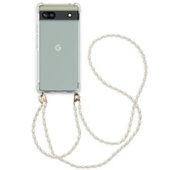 imoshion Coque avec dragonne + ﻿bracelet - Perles Google Pixel 6a - Transparent