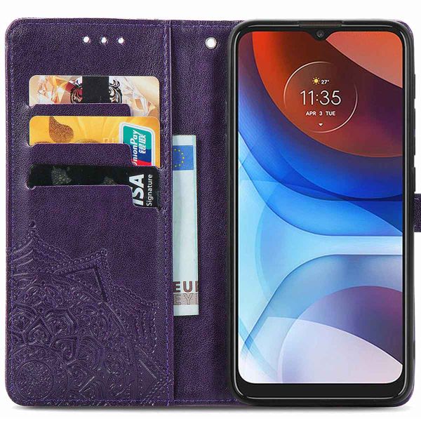 imoshion Etui de téléphone portefeuille Moto E7i Power - Violet