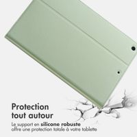 Accezz Coque tablette Classic Apple iPad 9 (2021) 10.2 pouces / iPad 8 (2020) 10.2 pouces / iPad 7 (2019) 10.2 pouces - Vert