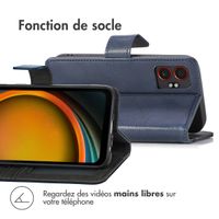 imoshion Étui de télephone portefeuille Samsung Galaxy Xcover 7 Pro - Bleu foncé