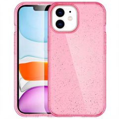 imoshion Coque Pailletée avec MagSafe Apple iPhone 12 (Pro) - Paillettes Rose