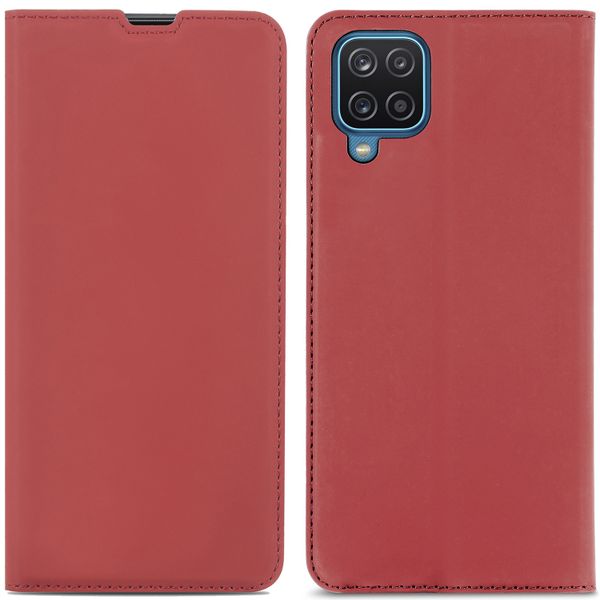 imoshion Étui de téléphone Slim Folio Samsung Galaxy A12 - Rouge