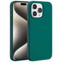 Accezz Coque Liquid Silicone avec MagSafe iPhone 15 Pro Max - Forest Green