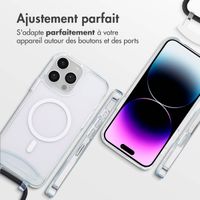 imoshion Coque MagSafe avec cordon amovible iPhone 14 Pro Max - Transparent