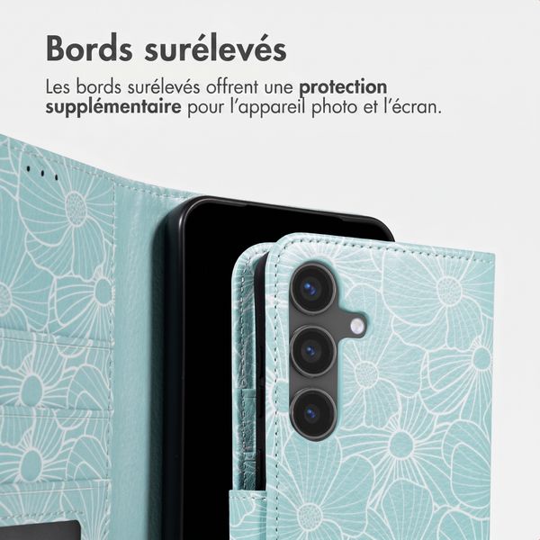 imoshion Étui de télephone portefeuille Design Samsung Galaxy S25 FE - Botanica