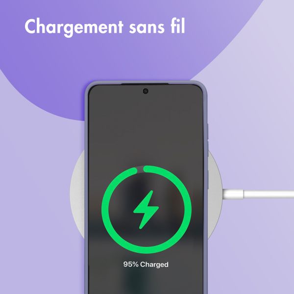 imoshion Coque Couleur Samsung Galaxy S25 Edge - Tropical Violet