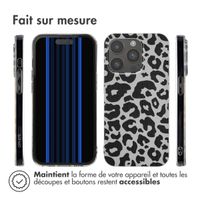 imoshion Coque Design iPhone 15 Pro - Leopard / Noir