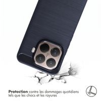 imoshion Coque Brushed Xiaomi 15T Pro - Bleu foncé