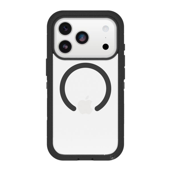 OtterBox Coque arrière Defender Pro XT Magnets Apple iPhone 17 Pro - Clear / Black
