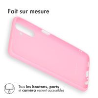 imoshion Coque Couleur Samsung Galaxy A13 (5G) / A04s - Rose