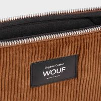 Wouf Corduroy Pochette ordinateur 13-14 pouces - Caramel