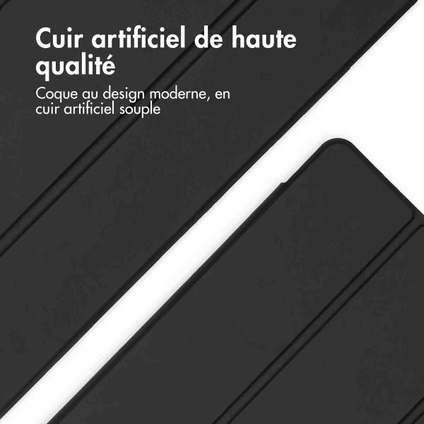 imoshion Coque tablette rigide Trifold Xiaomi Pad 6 / 6 Pro - Noir