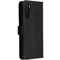 imoshion Étui de télephone portefeuille de luxe Oppo Reno3 / A91 - Noir