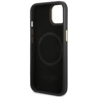 Guess Coque 4G Logo Monogram MagSafe Apple iPhone 14 - Noir