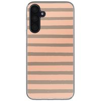 imoshion Coque Design Samsung Galaxy A35 - Striped Peach Reverse