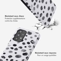 Selencia Coque arrière Vivid Tough Samsung Galaxy A53 - Trendy Leopard