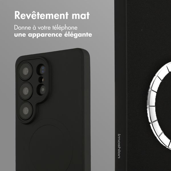 imoshion Coque Couleur avec MagSafe Samsung Galaxy S26 Ultra - Noir