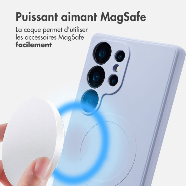 imoshion Coque Couleur avec MagSafe Samsung Galaxy S25 Ultra - Lila