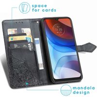 imoshion Etui de télephone Mandala Motorola Moto E7i Power - Noir