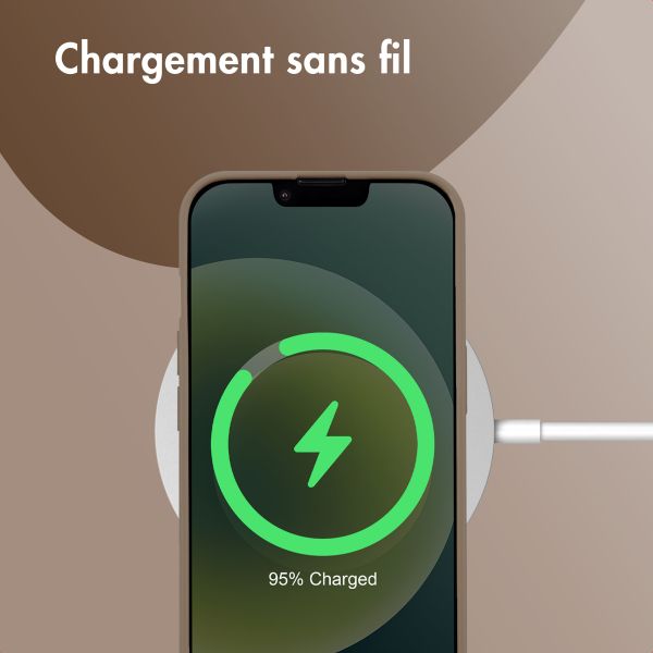 imoshion Coque Couleur Apple iPhone 16e - Marron