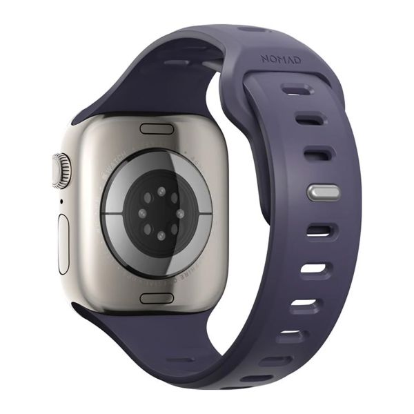 Nomad Bracelet Tempo en silicone Apple Watch Series 1 - 11 / SE / Ultra (44/45/46/49 mm) - Purple