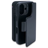 Decoded Portefeuille détachable 2 en 1 en cuir MagSafe Apple iPhone 16 - Navy