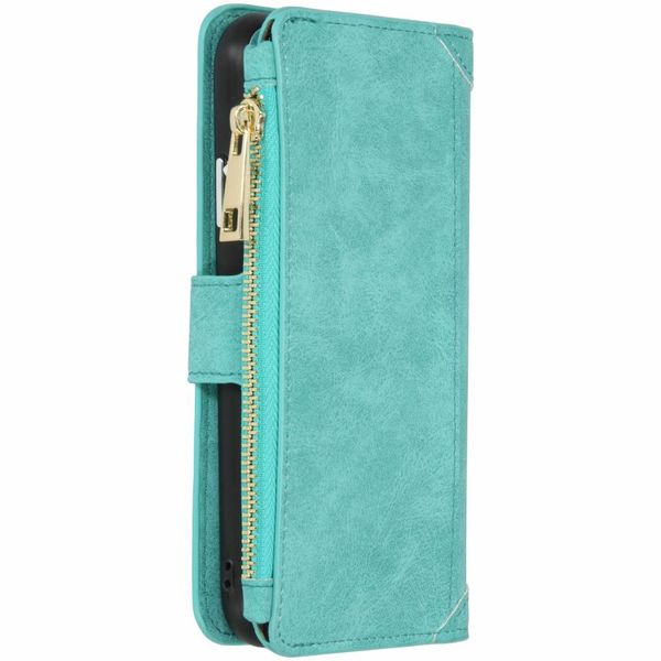 Porte-monnaie de luxe iPhone Xr - Turquoise